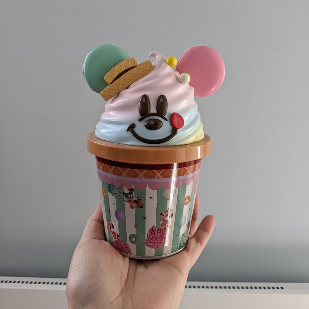 Tokyo Disney Exclusive Kawaii Ice Cream Container